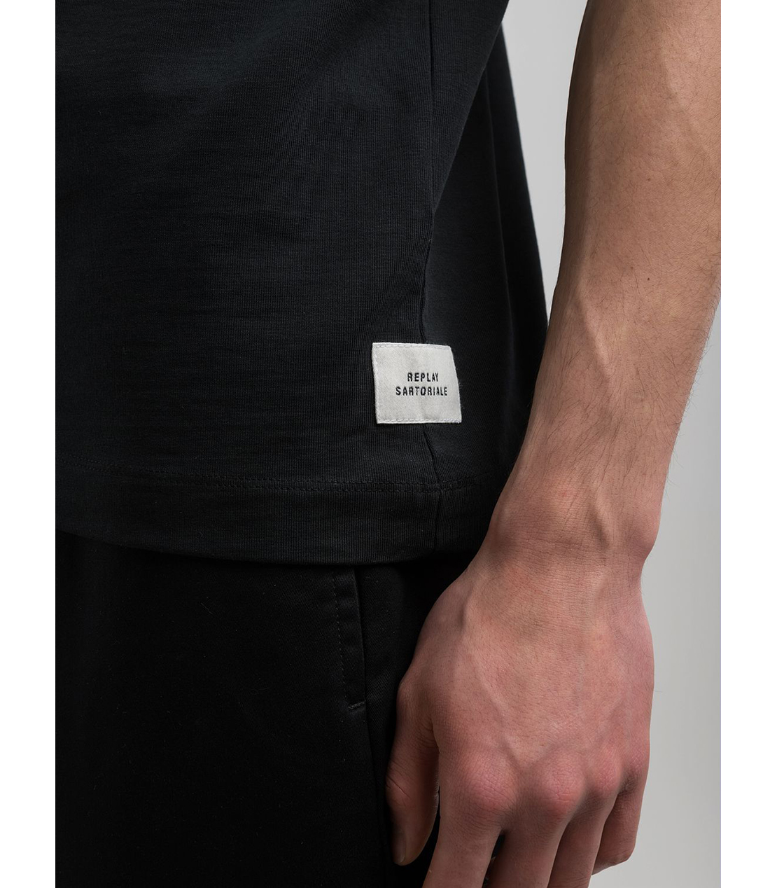 リラックスフィット ヘビーコットンジャージーTシャツ 詳細画像 ブラック 3